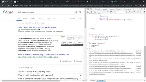 Opening google search results simultaneously in new tabs in .